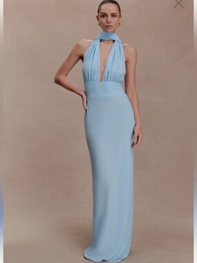Meshki | Dresses | Meshki Arden Asymmetrical Rib Knit Maxi Dress In Ivory |  Poshmark